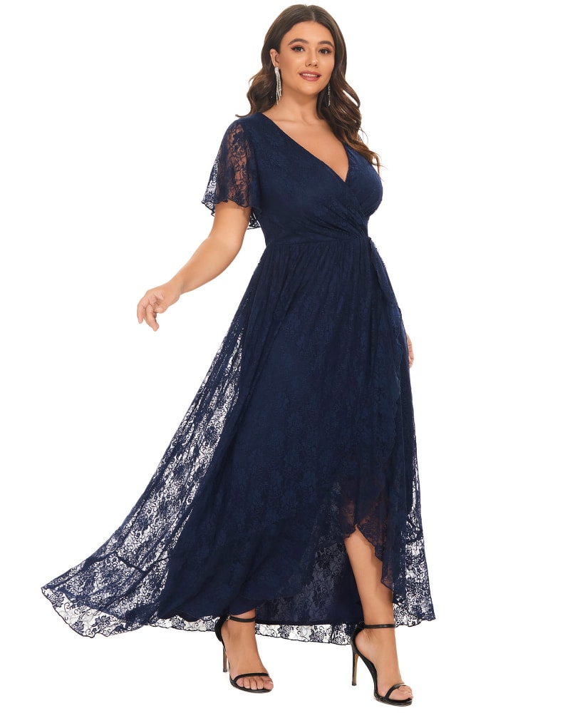 V neck dress short sleeve new arrivals